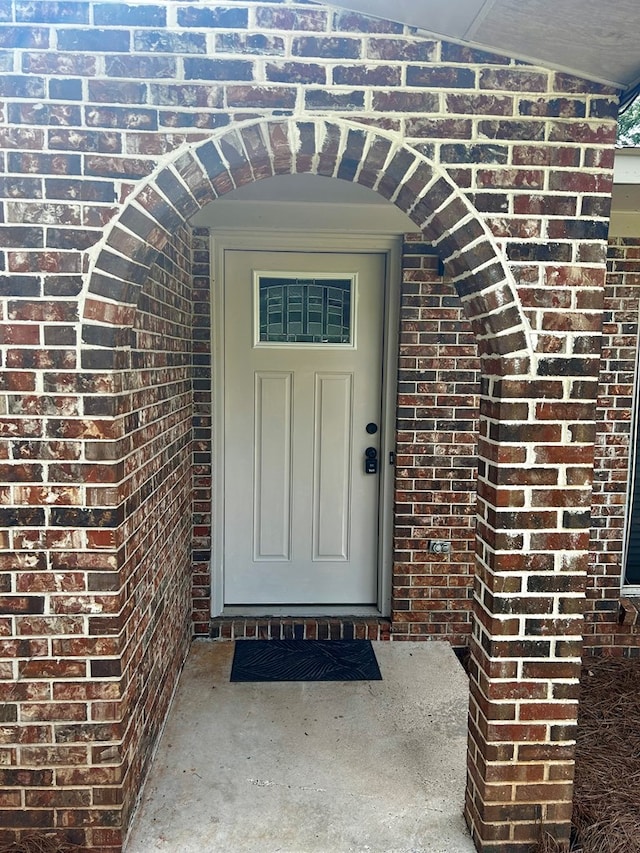 1002 Monterey Ct, Dothan, AL 36303 - property entrance featuring brick siding
