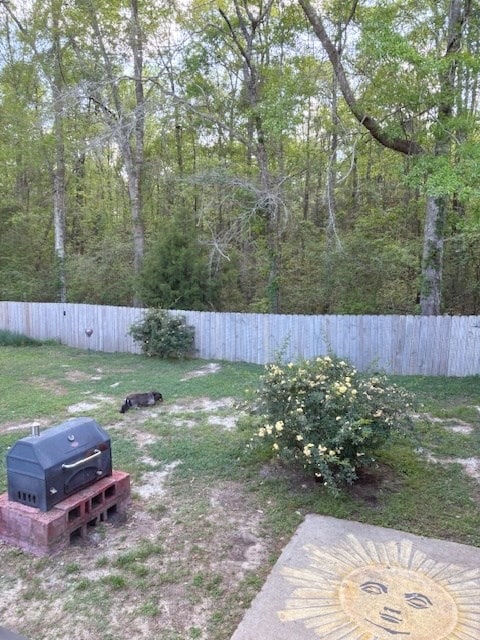 109 Talquin Ct, Dothan, AL 36301 - view of yard with a fenced backyard