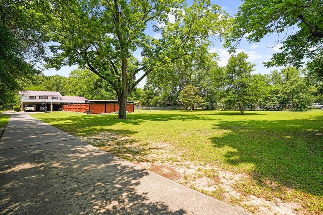 568 N Morris St, Slocomb, AL 36375 - view of yard with view of scattered trees