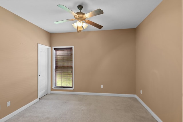 170 County Road 751, Enterprise, AL 36330 - empty room featuring light carpet and a ceiling fan