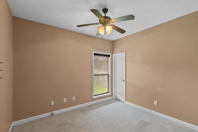 170 County Road 751, Enterprise, AL 36330 - unfurnished room with light colored carpet and a ceiling fan