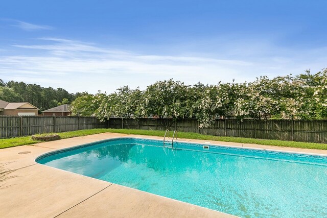 170 County Road 751, Enterprise, AL 36330 - view of swimming pool featuring a fenced backyard and a patio