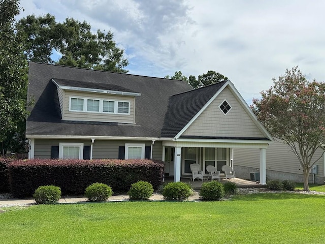 208 Craftsman Dr, Dothan, AL 36303 - view of front of property featuring covered porch and a front yard