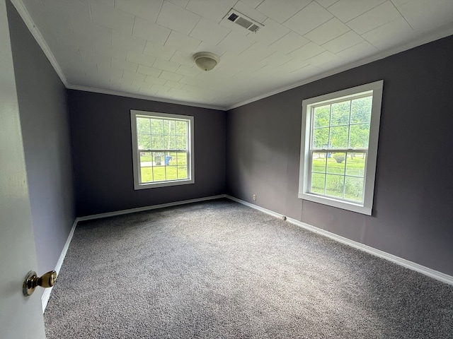 1028 S Bell St, Dothan, AL 36301 - carpeted spare room with ornamental molding and baseboards