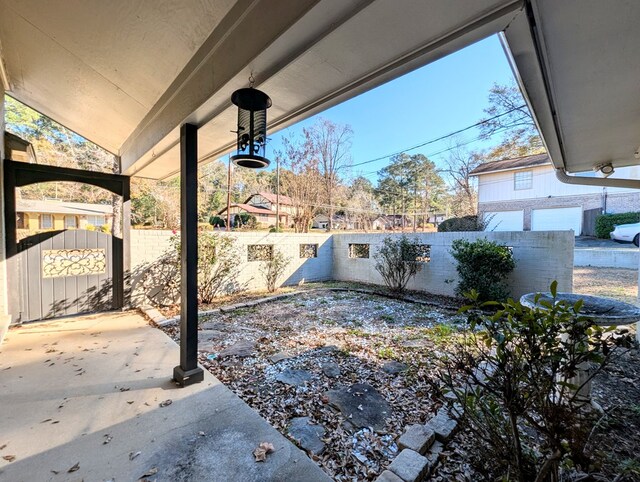 view of patio