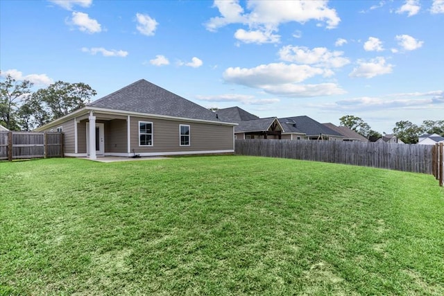 459 Paxton, Dothan, AL 36301 - back of property with a patio and roof with shingles