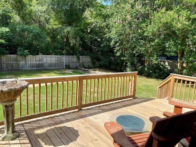218 Azalea Ln, Headland, AL 36345 - view of wooden terrace