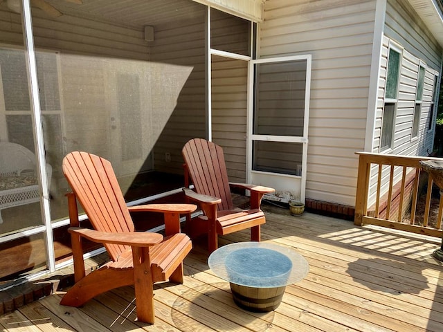 218 Azalea Ln, Headland, AL 36345 - view of wooden deck
