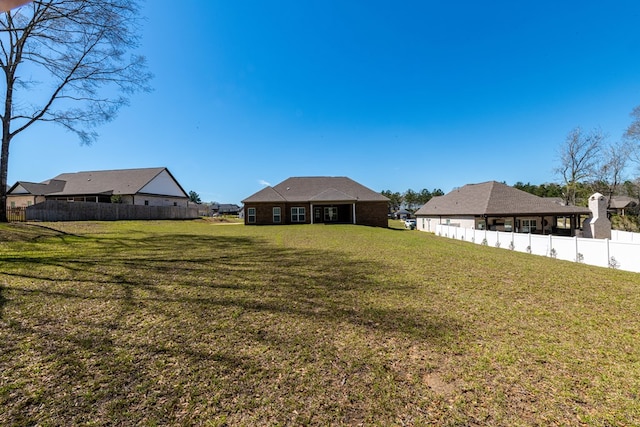 212 Archer Trl, Enterprise, AL 36330 - view of yard featuring fence
