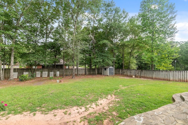 400 Bent Oak Dr, Dothan, AL 36303 - fenced backyard with a storage unit