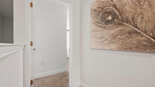 267 Fawnfield Ln, Dothan, AL 36301 - hall with carpet and baseboards