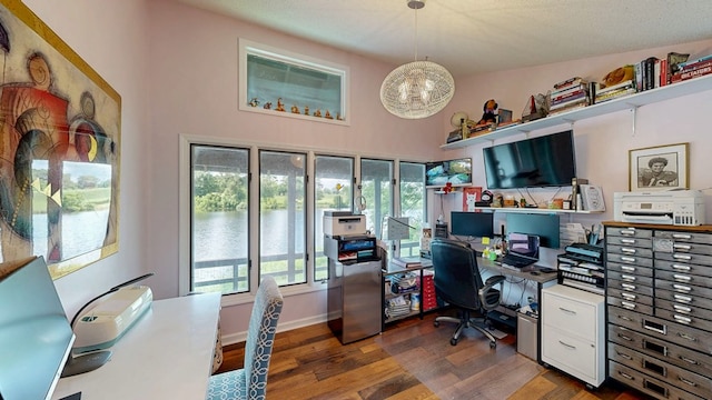 8875 E State Highway 52, Webb, AL 36376 - office space featuring wood finished floors and a towering ceiling