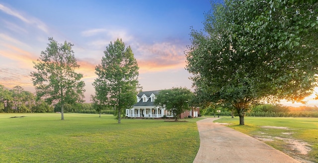 856 S County Rd 49, Dothan, AL 36301 - surrounding community featuring a yard, concrete driveway, and an attached garage