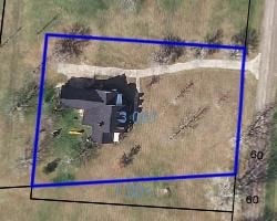 856 S County Rd 49, Dothan, AL 36301 - view of subject property featuring property parcel outlined