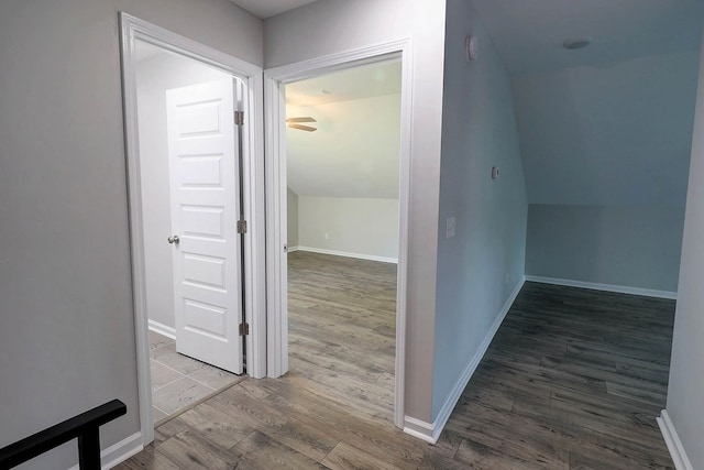 1272 Otho Rd, Abbeville, AL 36310 - corridor with wood finished floors and baseboards