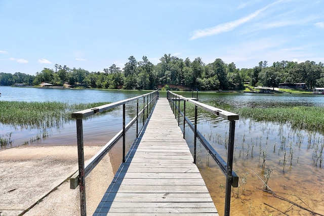 1272 Otho Rd, Abbeville, AL 36310 - dock area with a water view