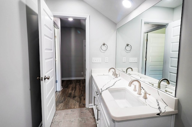 1272 Otho Rd, Abbeville, AL 36310 - bathroom featuring double vanity