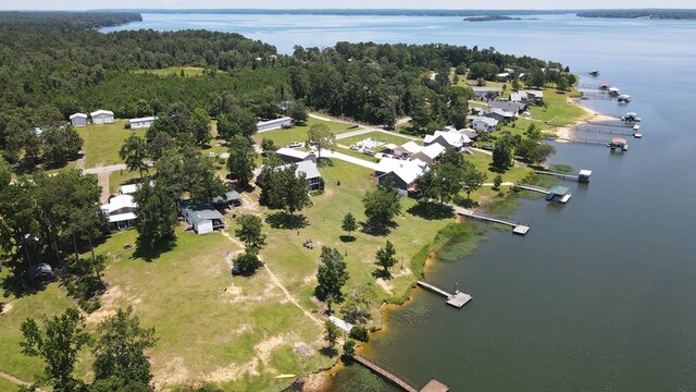 1272 Otho Rd, Abbeville, AL 36310 - aerial overview of property's location featuring a large body of water