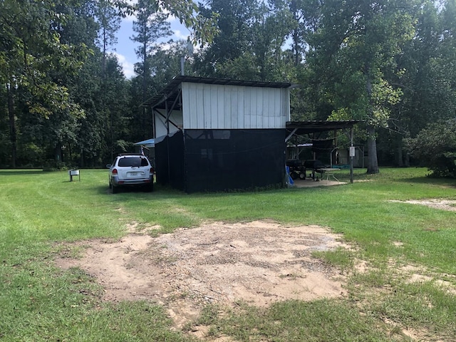 view of yard