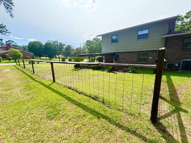 2203 Stonebridge Rd, Dothan, AL 36301 - view of yard featuring central AC unit