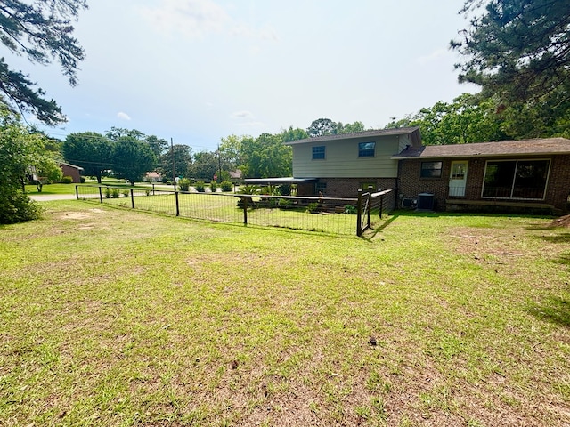 2203 Stonebridge Rd, Dothan, AL 36301 - view of yard featuring central AC unit
