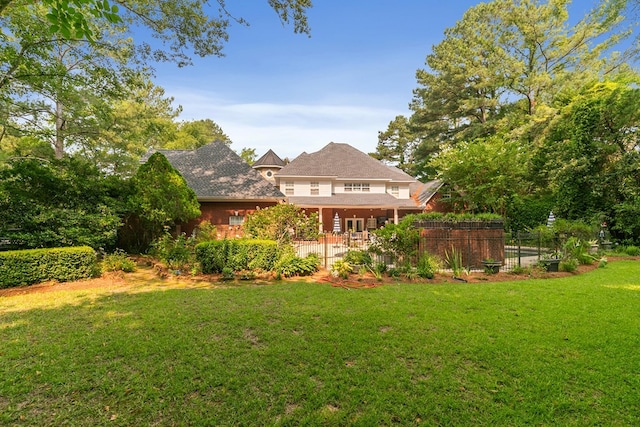203 Liveoak Trl, Dothan, AL 36305 - back of property with a patio area