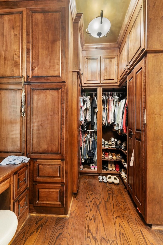 203 Liveoak Trl, Dothan, AL 36305 - spacious closet with wood finished floors