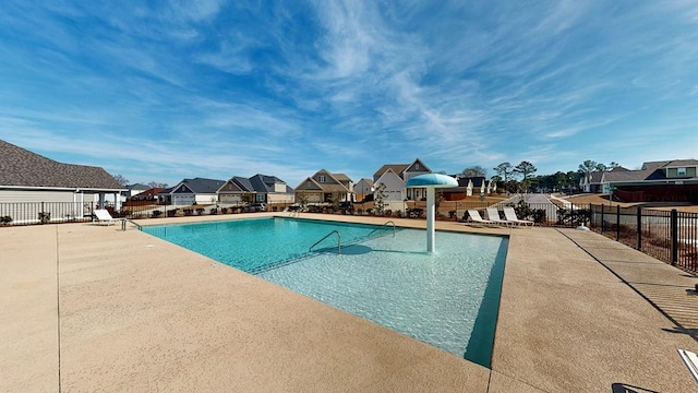 174 Ridgecrest Loop, Dothan, AL 36301 - community pool featuring a residential view and a patio