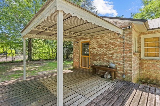 700 S Lakeview, Dothan, AL 36301 - deck featuring fence