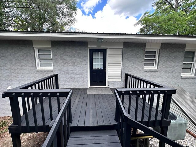 305 Highland Ave, Ozark, AL 36360 - wooden terrace with stairs