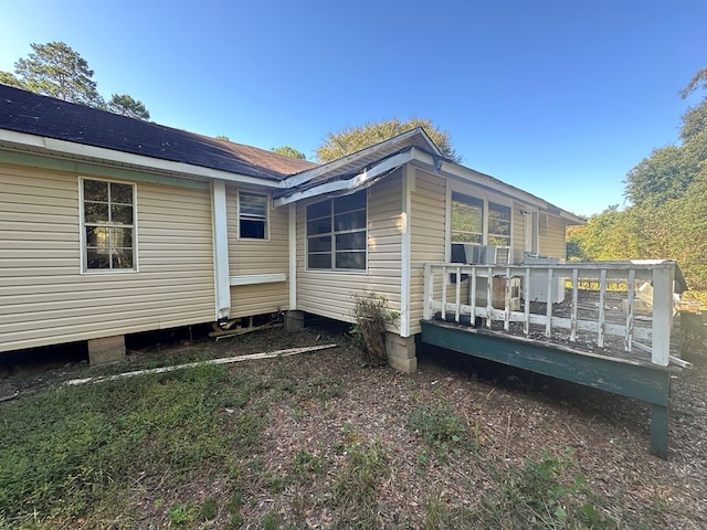 7 November Rd, Ashford, AL 36312 - view of property exterior with a deck