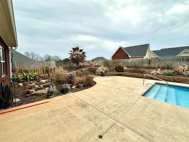 202 Frisco Ln, Enterprise, AL 36330 - view of swimming pool with a fenced in pool, a fenced backyard, and a patio area