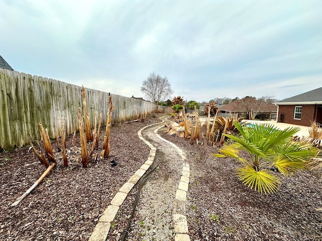 202 Frisco Ln, Enterprise, AL 36330 - view of yard featuring a fenced backyard