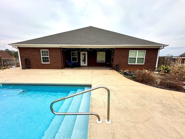 202 Frisco Ln, Enterprise, AL 36330 - view of pool with a patio, fence, and a fenced in pool