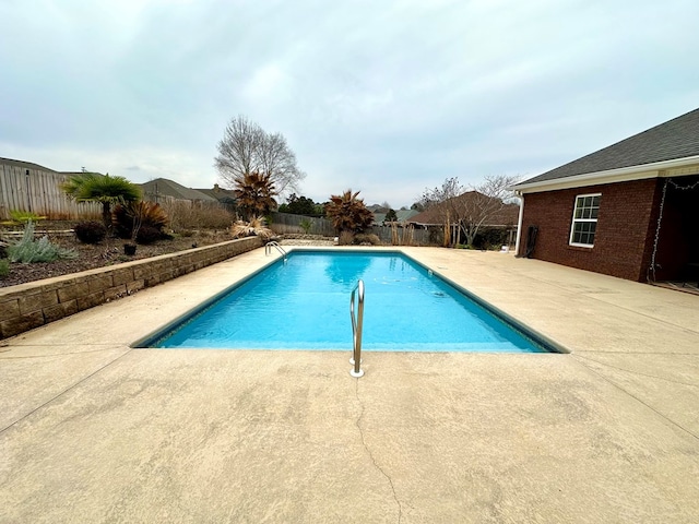 202 Frisco Ln, Enterprise, AL 36330 - view of pool featuring a patio, a fenced backyard, and a fenced in pool
