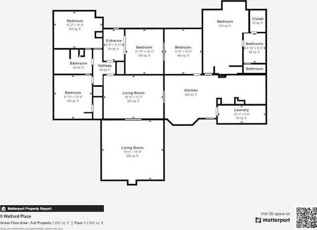 5 Walford Pl, Dothan, AL 36301 - view of room layout
