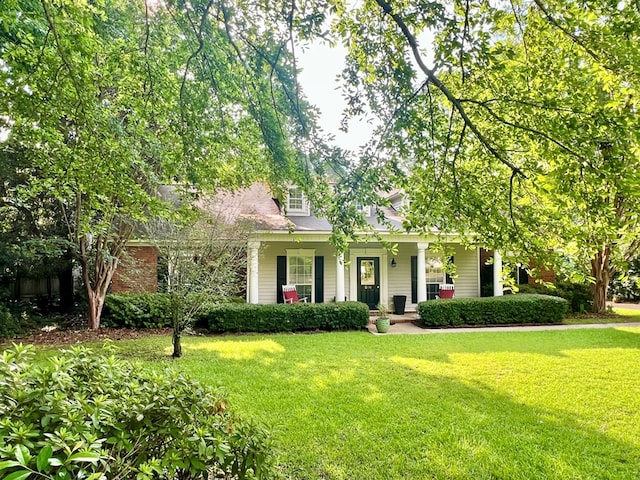 508 N Englewood Ave, Dothan, AL 36303 - view of front of property with a front yard and a porch