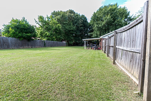 52 Oakwood Dr, Midland City, AL 36350 - view of fenced backyard