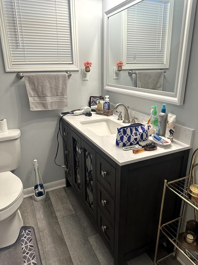 1712 Sowell Rd, Brewton, AL 36426 - bathroom featuring vanity and toilet
