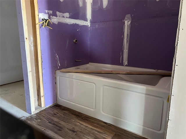729 Sandstone Dr, Dothan, AL 36303 - full bathroom featuring wood finished floors and a bath