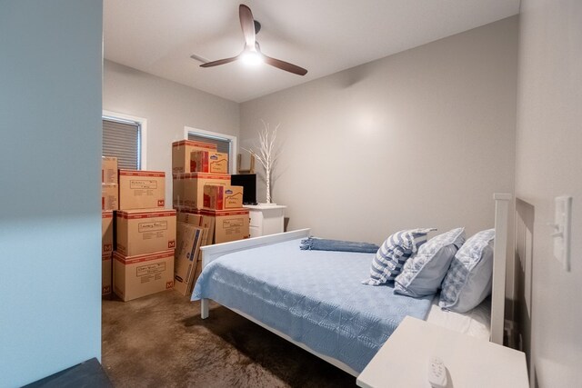97 Eudon Best Rd, Ashford, AL 36312 - carpeted bedroom featuring ceiling fan
