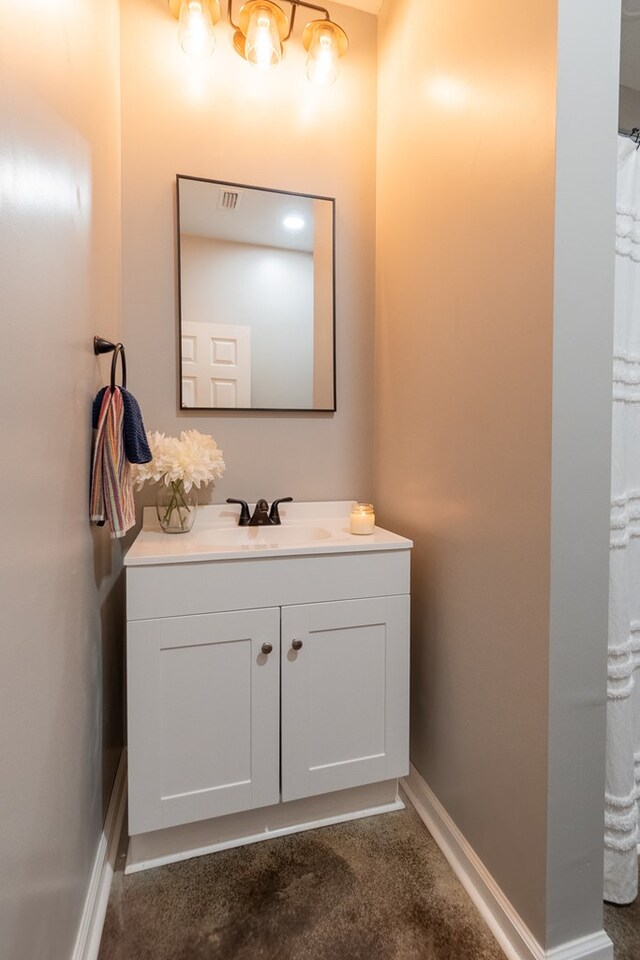 97 Eudon Best Rd, Ashford, AL 36312 - bathroom with vanity and baseboards