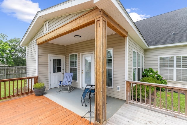 409 Drake Dr, Dothan, AL 36605 - view of wooden terrace