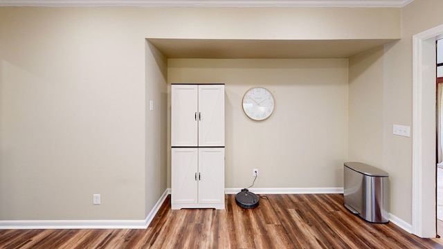 180 Fairway Woods Dr, Ozark, AL 36360 - spare room featuring dark wood-style floors and baseboards