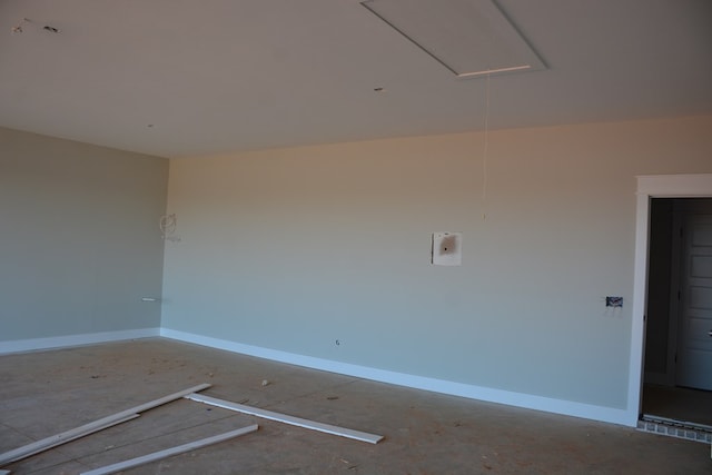 view of unfurnished room