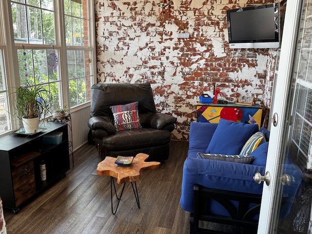 117 Lawrenceburg Ct, Dothan, AL 36305 - living area featuring wood finished floors