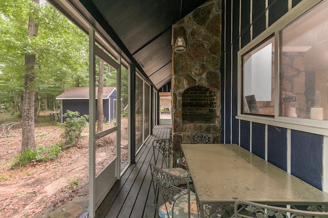 8165 County Road 97, Abbeville, AL 36310 - view of wooden terrace