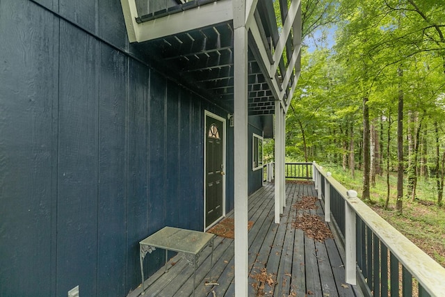 8165 County Road 97, Abbeville, AL 36310 - view of wooden deck