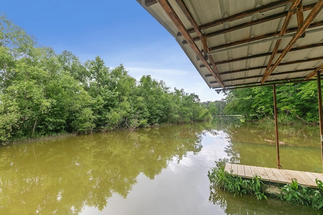 8165 County Road 97, Abbeville, AL 36310 - dock area featuring a water view