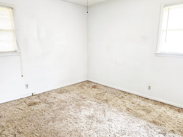 228 Sharon Ln, Ozark, AL 36360 - spare room featuring carpet floors and baseboards